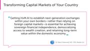 Slide: Transforming Capital Markets of Your Country.