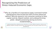 Slide: Recognizing the predictors of stress-induced economic gaps.