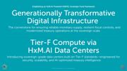 Slide: Establishing generationally transformative digital infrastructure.